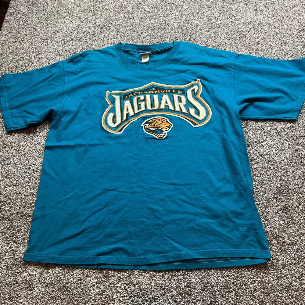 vintage Jacksonville Jaguars shirt mens 2XL Lee Sport NFL Florida y2k